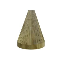 Rounded Ribbed Picket Board 1.5m