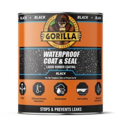 Gorilla Waterproof Coat & Seal Black 946ml