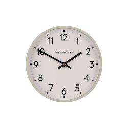 Wall Clock Light Grey White 25Cm