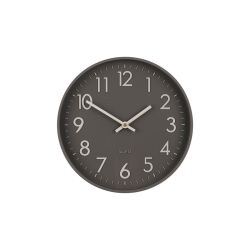 Wall Clock Light Grey 30Cm