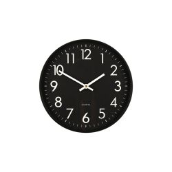 Wall Clock Black 30Cm