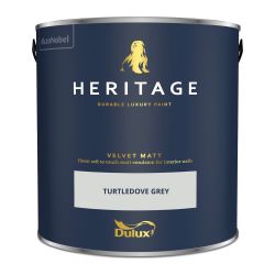 Dulux Heritage Matt Turtledove Grey 2.5Ltr