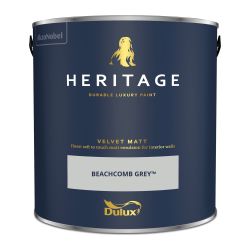 Dulux Heritage Matt Beachcomb Grey 2.5Ltr