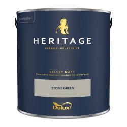 Dulux Heritage Matt Stone Green 2.5Ltr