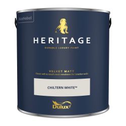Dulux Heritage Matt Chiltern White 2.5Ltr