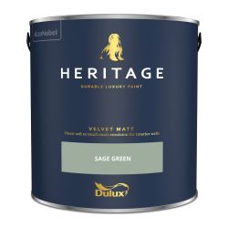 Dulux Heritage Matt Sage Green 2.5Ltr