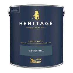 Dulux Heritage Matt Midnight Teal 2.5Ltr