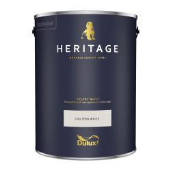 Dulux Heritage Matt Chiltern White 5Ltr