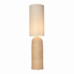 Rubia Rattan Floor Lamp