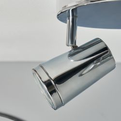 Trasi Spot Round Plate IP44 - Chrome