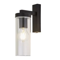 Gusta Up Or Down E27 Wall Light Black