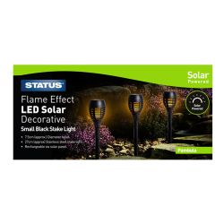 Pambula Open Flame Effect Led Solar Light