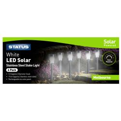 Melbourne White Led Solar Light