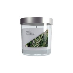 Classic Medium Candle Jar Herb Garden