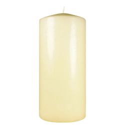 Ivory Pillar Candle 10X20