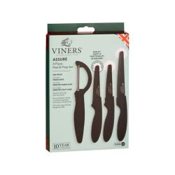 Viners Assure Peel & Prep Set 4 Piece