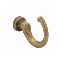 Brent II Hook Antique Brass