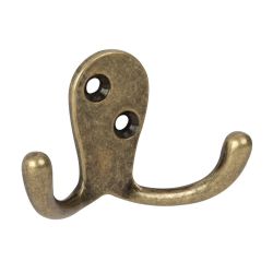 Bonax Hook Antique Brass