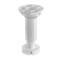 Socket for Furniture Leg Plastic White