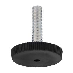 Adjusting Screw Black M10x45mm 2Pk