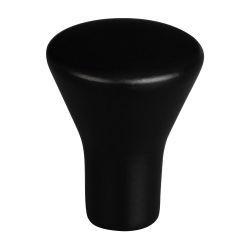 Tuscon Knob - Matt Black 16x21mm