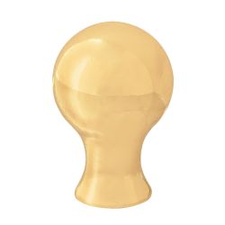 Tiber Knob Brass