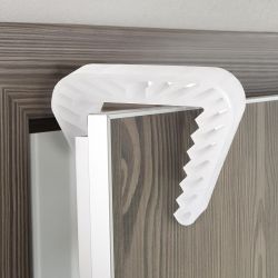 Plastic Door and Window Catch White