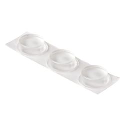 Door Buffer Self Adhesive Transparent 3Pk