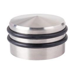 Door Stop Brushed Stainless Steel 63x41mm