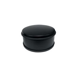 Door Stop Black Stainless Steel 110x60mm