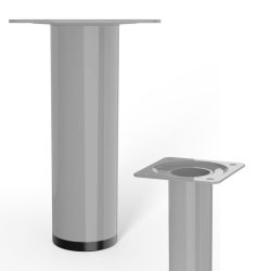 Furniture Leg Grey 30x100mm