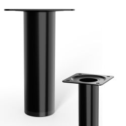 Furniture Leg Black 30x100mm