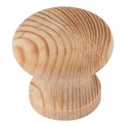 Lara Knob Natural Pine 22mm