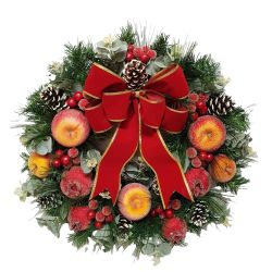 Wreath with Sugared Fruits