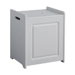 Chatsworth White Laundry Hamper