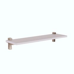 60CM SHELF WHITE