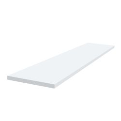 Panel Board Shelf White 1200x230x18mm
