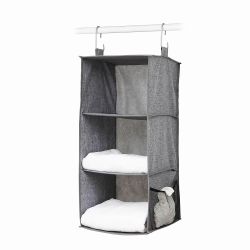 Large Hanging 3-Shelf Organizer