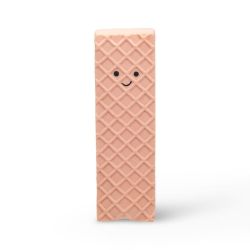 Pink Wafer Latex Dog Toy