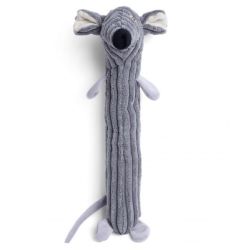 Petface Buddies Mouse Stick Plush Dog Toy