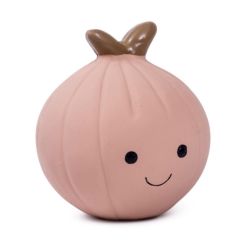 Foodie Faces Latex Onion Dog Toy Sml