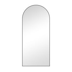Arc Mirror Black 80x180cm 
