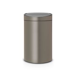 Brabantia Touch Bin Recycle, 23/10L - Platinum