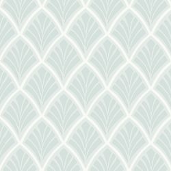 Laura Ashley Florin Duck Egg Wallpaper