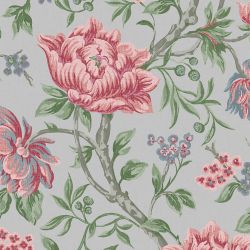 Laura Ashley Tapestry Floral Dark Seaspray Wallpaper