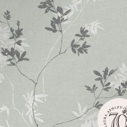 Laura Ashley Mari Mineral Green Wallpaper