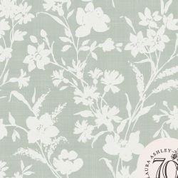 Laura Ashley Rye Sage Green Wallpaper