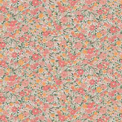Laura Ashley Loveston Coral Pink Wallpaper