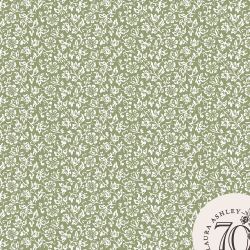 Laura Ashley Sweet Alyssum Moss Green Wallpaper