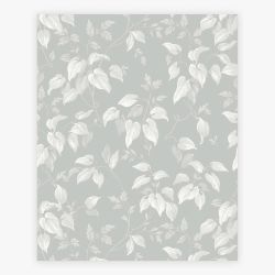Next Trail Flower Grey Wallpaper
